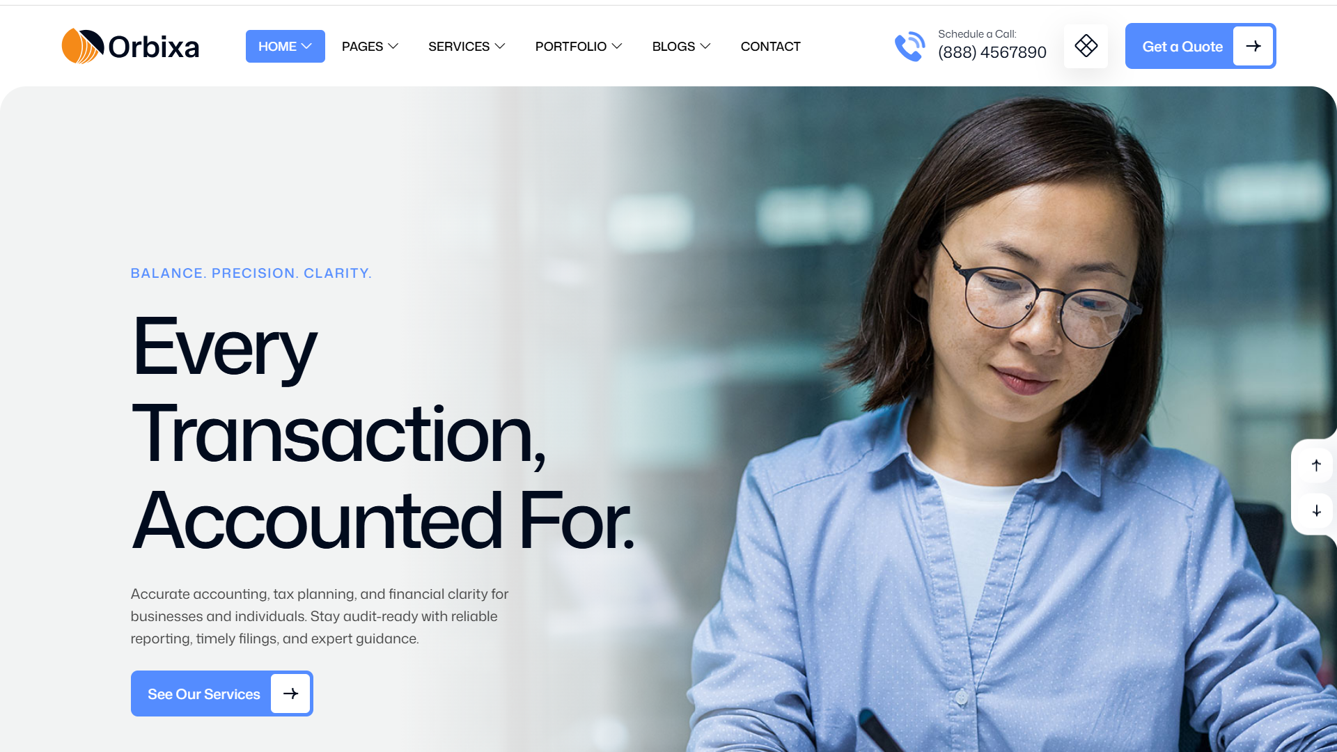 Accounting Firm Website